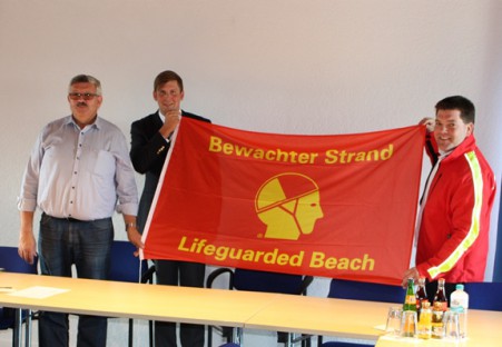 Risk-Verleihung mit Flagge