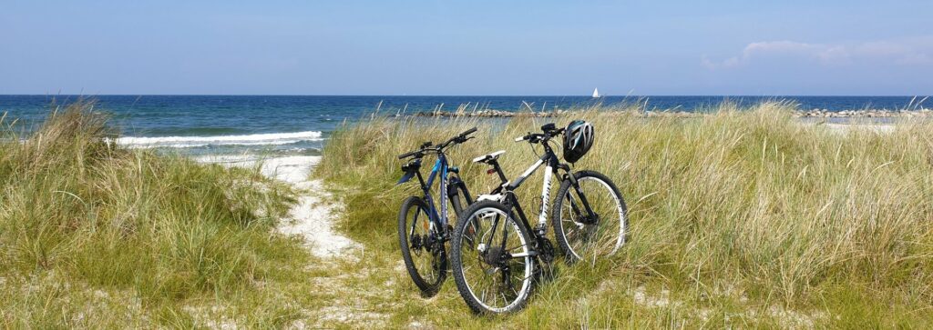Radfahren am Sehlendorfer Strand