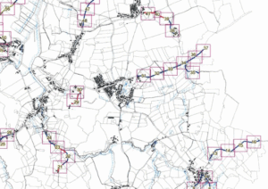 Technische Zeichung der Verkehrszeichenpläne ZVBKP