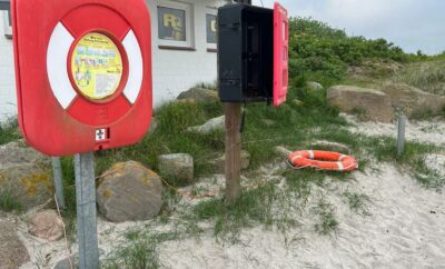 Vandalismus am Sehlendorfer Strand