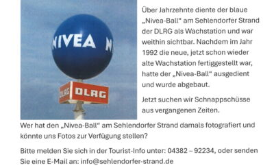 „NIVEA-Ball“ am Sehlendorfer Strand.